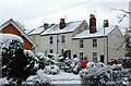 Terraced housing on Swan Bank in Penn, Wolverhampton