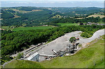 SK3455 : View from Crich Monument by Graham Horn