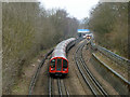 Central Line trains south of Theydon Bois