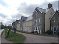 Canalside homes in Brecon