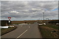 T Junction near Kelstern disused airfield