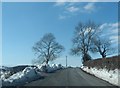 The A5104 near Pentre