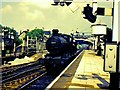 Yatton railway station in steam days