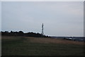 Communications mast by Medway Maritime Hospital