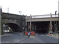 NZ2563 : Exit from High Level Bridge, Gateshead by Malc McDonald