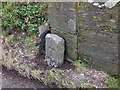 Milestone and boundary marker at Hurdwick Farm