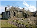 NS3082 : Helensburgh Cemetery: old gate-lodge by Lairich Rig