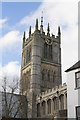 SK7519 : The tower and spire of St Mary's church by Roger Templeman