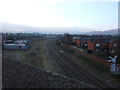 Railway heading south from Gloucester