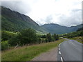 NN1371 : Glen Nevis: the road through the glen by Chris Downer