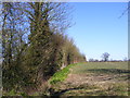 Field entrance off Wash Lane