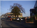 Madeley Road at the junction of the North Circular Road