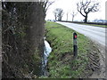 Drainage ditch beside the Fosse Way