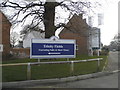 Entrance to Trinity Fields on Sandygate Lane