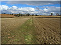 Bridleway between Feedale and Red House Farm