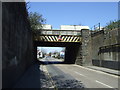 Railway bridge over Albert Crescent