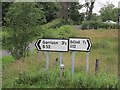 Road sign, Farrancassidy Crossroads