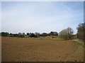 TM1240 : Field near Charity Farm by Chris Holifield