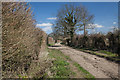 Bridleway between Rowde and the Kennet and Avon canal