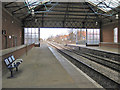 Railway station platform, Beverley