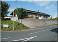 Road into Parc Pendre and Pendre Close, Brecon