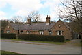 Cottages on the Swallow Road out of Great Limber