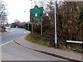 City of Newport boundary sign, Caerleon