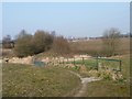 Footbridge across Hindsford Brook