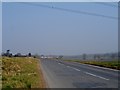 Road to Clavering and farmland