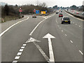 SO8818 : Southbound M5 at Junction 11A by David Dixon