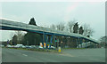 Footbridge over the A52