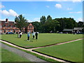 Bowls on the green at Port Sunlight