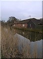 The River Wey Navigation, at the site of the former Newark Mill (2)