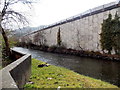 River Ebbw downstream from Ebbw Street Risca