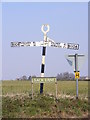 TG1107 : Roadsign on Back Lane by Geographer