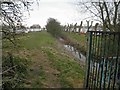 Entrance into Humberston Fitties from South Sea Lane