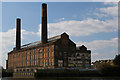 TQ2677 : Former Lots Road Power Station, from the Thames by Christopher Hilton