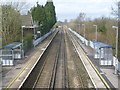 Selling station from the footbridge