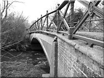 TM2885 : Homersfield Bridge over the River Waveney by Evelyn Simak