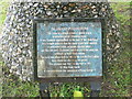TL3922 : Standon Puddingstone plaque  by Eirian Evans