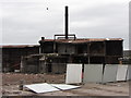 Demolition of a Cardiff factory