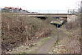 Canalside footpath