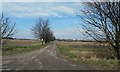 Private road to Immingham Grange Farm