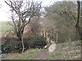 Footbridge west of Holmefield Farm