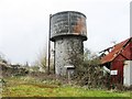 Water tank on nursery site