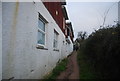 Building by the South West Coast Path