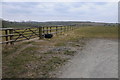 Fence across a field