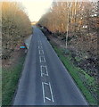 A view west along Tewkesbury Drive, Swindon