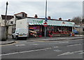SU1585 : Vegland shop and van, Swindon by Jaggery