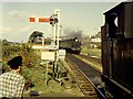 Shanklin station - steam trains passing